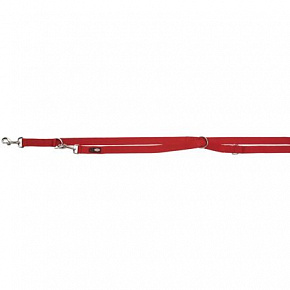 PREMIUM hosszabbító póráz - piros