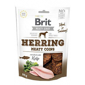Brit Jerky Hering húsos érmék 80g Brit Jerky Hering húsos érmék 80g