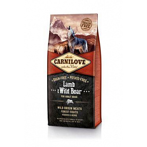 Carnilove Kutya Bárány és Vaddisznó felnőtteknek 12kg