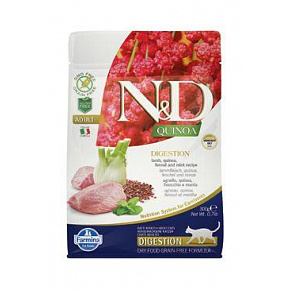 N&D Quinoa CAT Digestion bárány és édeskömény 300g N&D Quinoa CAT Digestion bárány és édeskömény 300g
