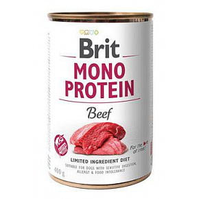 Brit Dog Cons Mono Protein Marhahús 400g Brit Dog Cons Mono Protein Marhahús 400g