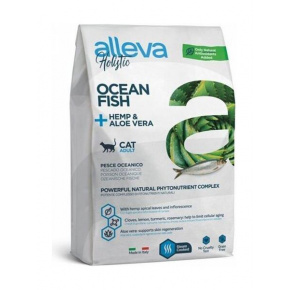 Alleva HOLISTIC macska felnőtt óceáni hal & kender & aloe vera 10 kg