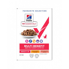 HILLS VE Feline Multi Benefit Adult Digestion lazaccal 1,5 kg ÚJ