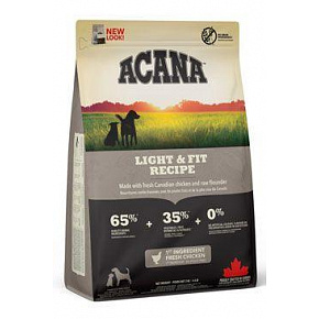 Acana Dog Adult Light&Fit Recept 2kg Acana Dog Adult Light&Fit Recept 2kg