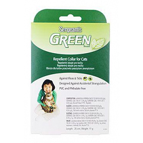 Őrmesterek Zöld nyakörv macskáknak 35cm 1db Őrmesterek Zöld nyakörv macskáknak 35cm 1db