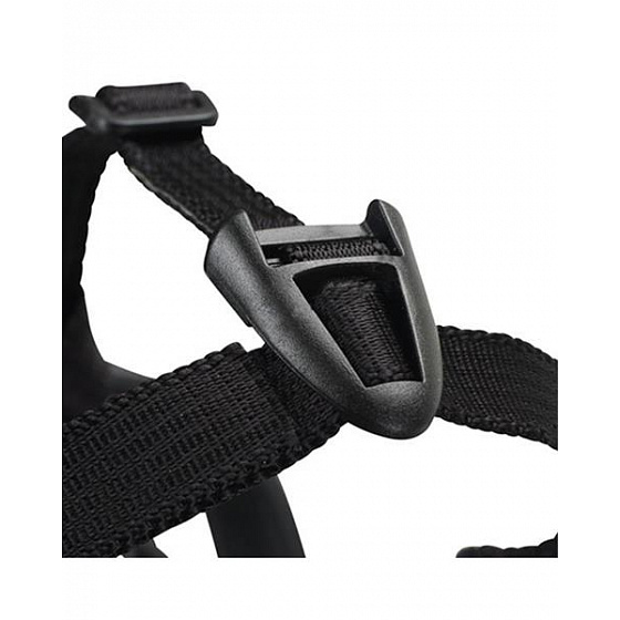 Baskerville műanyag szájkosár fekete kutyamérethez.3