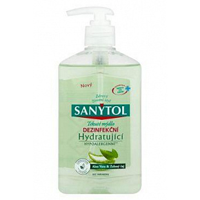 SANYTOL fertőtlenítő szappan hidratáló 250ml
