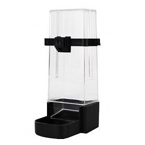 Pótkető etető Kalitka madarak CHIC LOFT fekete Zolux 2db