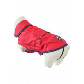 Esőkabát kutyáknak ST MALO piros 30cm Zolux Esőkabát kutyáknak ST MALO piros 30cm Zolux