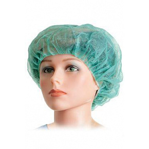 Műtéti sapka BARET Standard 56cm zöld 100db