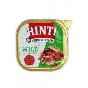 Rinti Dog Kennerfleisch kád szarvashús 300g Rinti Dog Kennerfleisch kád szarvashús 300g