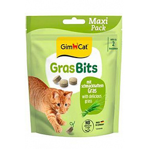 GimCat Gras Bits tabletták macskafűvel 140g GimCat Gras Bits tabletták macskafűvel 140g