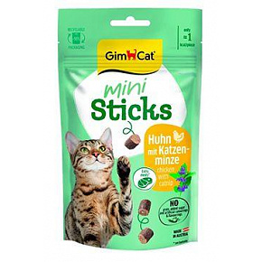 GimCat Mini Sticks csirke macskamentával 50g