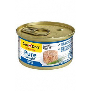 GimDog Pure Delight konz. tonhal 85g GimDog Pure Delight konz. tonhal 85g