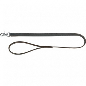 RUSTIC bőr póráz, XS-S: 1,20 m / 12 mm, szürke