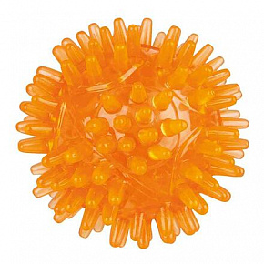 Világító tüskés labda, termoplasztikus gumi (TPR) 5 cm