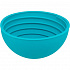 Lick'n'Snack tál 16 cm, szilikon, petrolkék