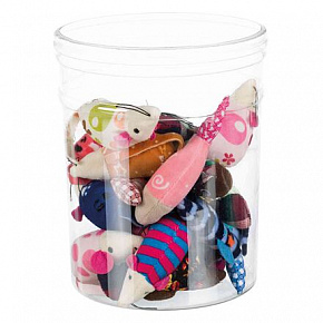 Egerek és halak plüss/anyag 9-12 cm (42 db) Egerek és halak plüss/anyag 9-12 cm (42 db)