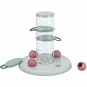 Cat Activity Gambling Tower, macskajáték torony, 25 × 27 cm, műanyag Cat Activity Gambling Tower, macskajáték torony, 25 × 27 cm, műanyag