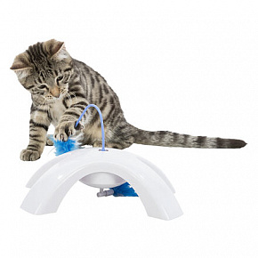 Feather Twister - műanyag játék mozgó tollakkal, 23x15x18cm Feather Twister - műanyag játék mozgó tollakkal, 23x15x18cm