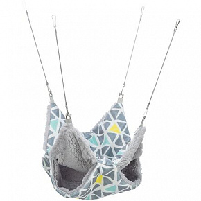 SUNNY függőágy, hörcsögöknek, 30 x 30 cm, poliészter, kétrétegű SUNNY függőágy, hörcsögöknek, 30 x 30 cm, poliészter, kétrétegű