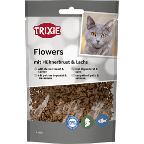Flowers, csirkemellel és lazaccal, 50 g Flowers, csirkemellel és lazaccal, 50 g