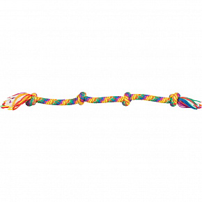 Játék súlyzó / húzójáték 91 cm, 4 csomó, többszínű - KORLÁTOZOTT AJÁNLAT Játék súlyzó / húzójáték 91 cm, 4 csomó, többszínű - KORLÁTOZOTT AJÁNLAT
