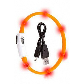 USB Visio Light nyakörv 35cm narancssárga KAR