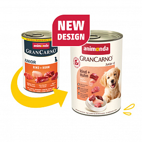 GRANCARNO JUNIOR - marhahús + csirke 400g GRANCARNO JUNIOR - marhahús + csirke 400g