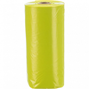 Sárga csere ürülék zacskók M citrom illattal (4 tekercs 20db)