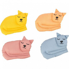 CAT, pamut macska, macskajáték valeriánával, 13 cm CAT, pamut macska, macskajáték valeriánával, 13 cm