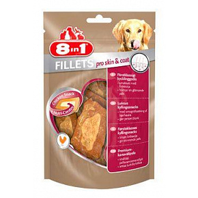 Csemege 8in1 Pro Fillets Skin&Coat 80g