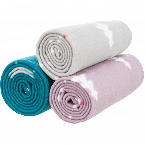 Karácsonyi takaró NIVIA 100 x70 cm, gyapjú, szürke/bogyó/petrol Karácsonyi takaró NIVIA 100 x70 cm, gyapjú, szürke/bogyó/petrol