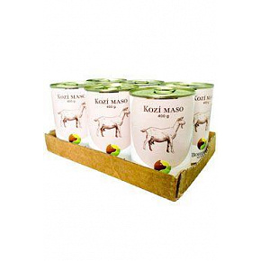 BOHEMIA Kecskehús saját lében SIX PACK 6x400g BOHEMIA Kecskehús saját lében SIX PACK 6x400g