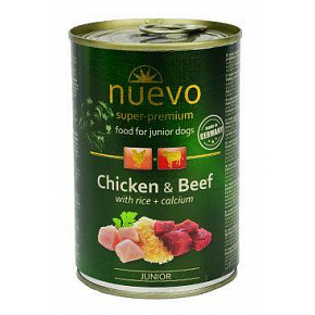Nuevo pes junior csirke és marhahús konz. 400g Nuevo pes junior csirke és marhahús konz. 400g