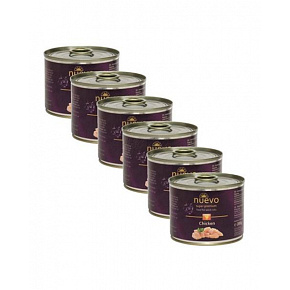 NUEVO cat Adult Chicken bal. 6 x 200 g-os konzervdoboz NUEVO cat Adult Chicken bal. 6 x 200 g-os konzervdoboz