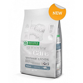 Natures P Superior care fehér kutya GF felnőtt fehér hal small&mini 10 kg