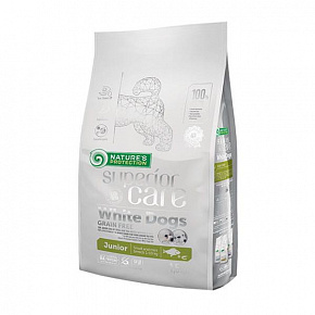 Natures P Superior care fehér kutya GF junior fehér hal small&mini 1,5 kg Natures P Superior care fehér kutya GF junior fehér hal small&mini 1,5 kg