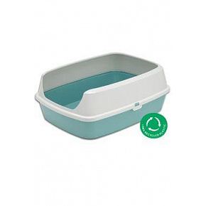 WC macska MARYLOO 50 cm magas peremmel, sv.kék