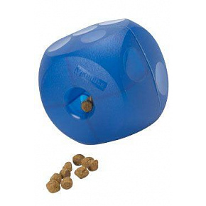 Kutyajáték BUSTER Soft Cube kék 12cm Kutyajáték BUSTER Soft Cube kék 12cm