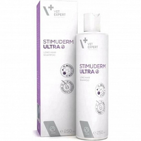 VetExpert Stimuderm Ultra sampon hosszú szőrű kutyáknak 250ml VetExpert Stimuderm Ultra sampon hosszú szőrű kutyáknak 250ml