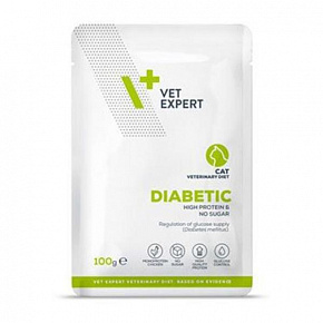 VetExpert VD macska Diabetic tasak 100 g