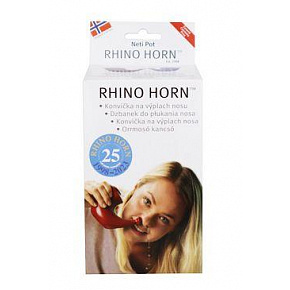 Rhino Horn orröblítő kanna piros 1db Rhino Horn orröblítő kanna piros 1db
