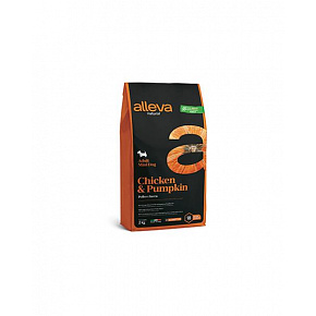 Alleva NATURAL kutya felnőtt mini csirke & sütőtök 2 kg Alleva NATURAL kutya felnőtt mini csirke & sütőtök 2 kg