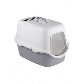 CATHY macska WC szürke Zolux szűrővel borítva CATHY macska WC szürke Zolux szűrővel borítva