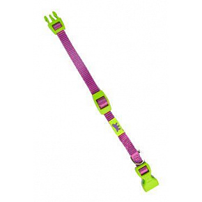 Nyakörv nylon CLUB C 32cmx10mm világos lila FP 1db
