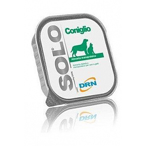 SOLO Coniglio 100% (nyúl) kád 100g SOLO Coniglio 100% (nyúl) kád 100g