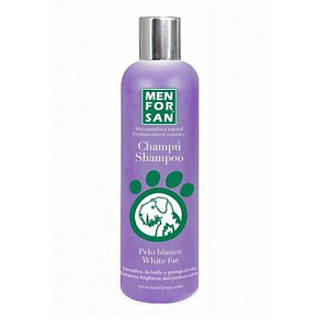 Menforsan sampon a fehér szőrű kutyák világosítására 300ml Menforsan sampon a fehér szőrű kutyák világosítására 300ml