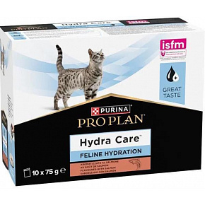 Purina VD Feline - HC Hydra Care Lazac tasak 10x75 g