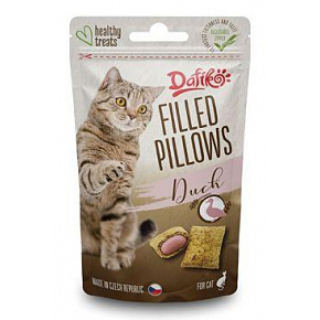 Dafiko töltött párnák macskáknak kacsával 40g